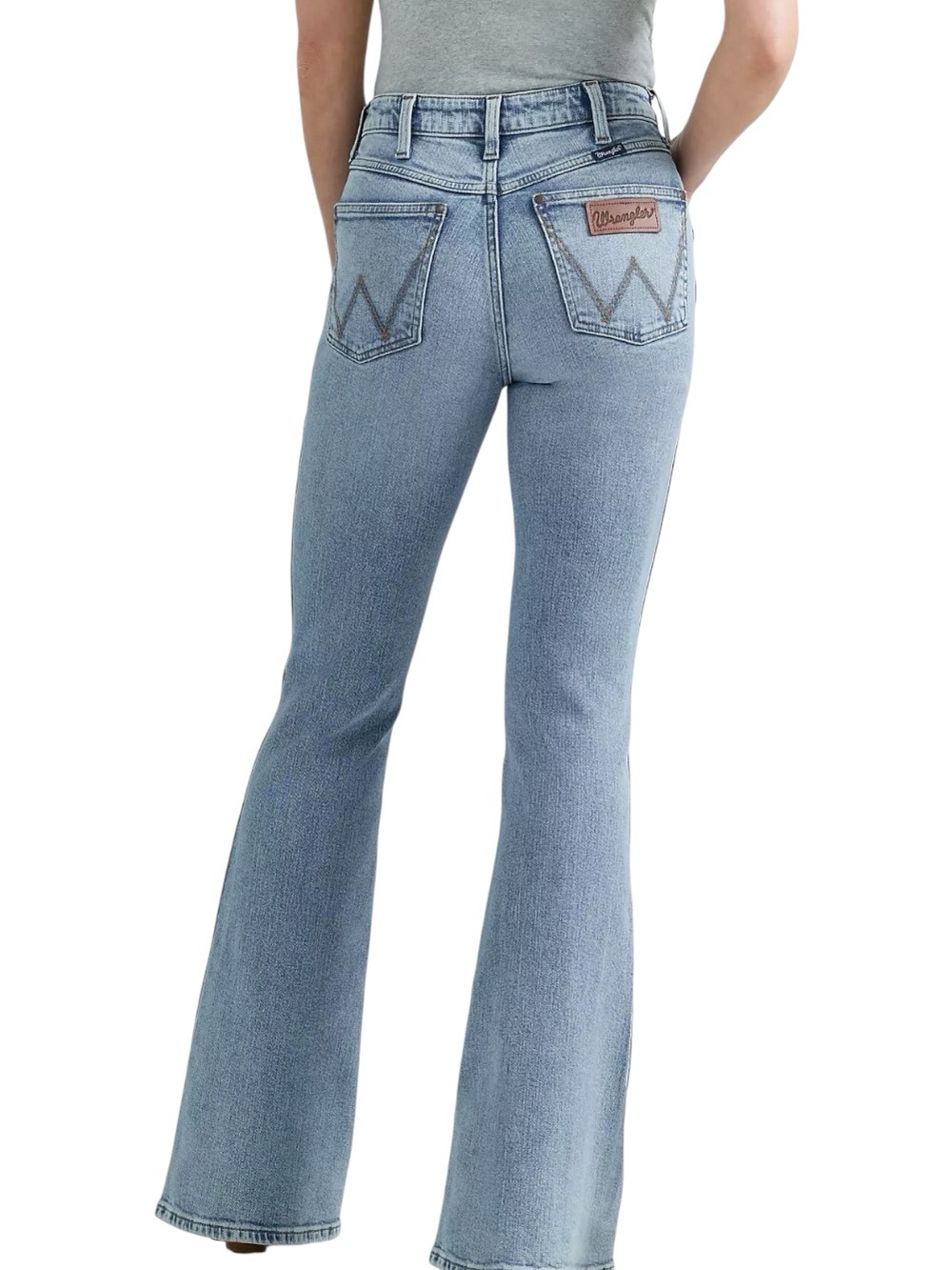 Wrangler Retro Light Blue Boot Cut Jeans -32/34